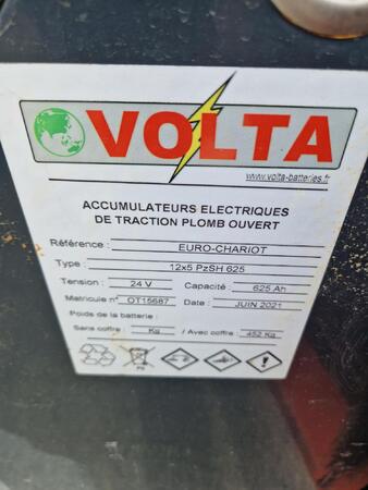 Chariot FENWICK électrique E12
